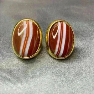 Kenneth Jay Lane KJL Vintage 60s Era Custom Costume Jewelry Earrings Clip-on